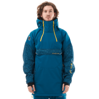 Dragonfly Куртка-анорак сноубордическая Uktus Man Dark Ocean - Yellow в Саратове