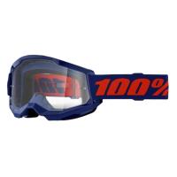 100% Очки Strata 2 Goggle Navy / Clear в Саратове