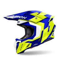 Airoh Шлем Twist 3 Dizzy Blue/Yellow Gloss в Саратове