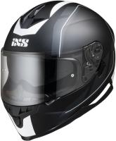 IXS Шлем HX 1100 2.0 Чёрн-серо-белый глянец в Саратове