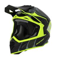 Acerbis Шлем кроссовый X-Track 22-06 Black/Fluo-Yellow в Саратове