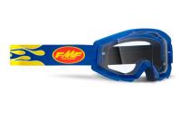 100% Очки FMF Powercore Goggle Flame Navy/Clear Lens в Саратове