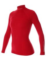 Brubeck Футболка женская дл.рукав Wool Merino 78% Малина в Саратове