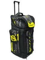Grom Сумка для экипировки с колесами MX1 Gearbag Fragments Neongrey в Саратове