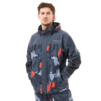 Dragonfly Мембранная куртка Quad 2.0 Man 2025 Grey - Orange Camo в Саратове