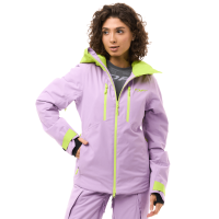 Dragonfly Куртка горнолыжная утепленная Gravity Woman 2025 Purple-Lime в Саратове