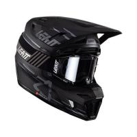 Leatt Мотошлем кроссовый Moto 9.5 Carbon Helmet Kit V26 Black в Саратове