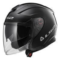 LS2 шлем OF521 Infinity Solid Черный в Саратове