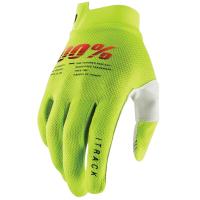 100% Мотоперчатки текстильные ITrack Fluo/Yellow в Саратове