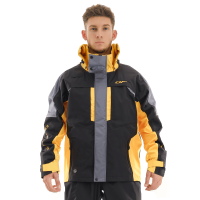 Dragonfly Куртка мембранная Quad Pro Black-yellow в Саратове