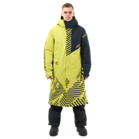 Dragonfly Плащ зимний Race Coat Man 2025 Lime-Black в Саратове