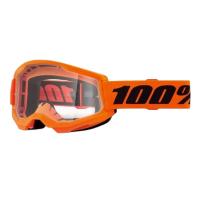 100% Очки Strata 2 V26 Goggle Neon Orange / Clear в Саратове