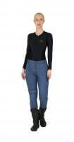 Hyperlook Мотоджинсы женские Miracle синие в Саратове