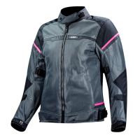 LS2 Мотокуртка женская Riva Lady черно-темно-серо-розовый в Саратове