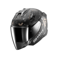 Shark Шлем Skwal I3 Jet Hellcat Mat Black/Chrome/Anthracite в Саратове