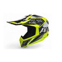 AiM Шлем RH855 Carbon Terrain Black/Yellow в Саратове