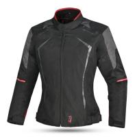 Dimox Мотокуртка текстиль Horizon Women Black/Red в Саратове