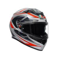 AGV Шлем K3 22.06 Space Matt White/Red Fluo в Саратове