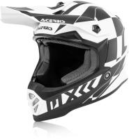 Acerbis Шлем детский Impact Steel kid White/Black в Саратове