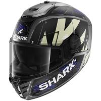 Shark Шлем Spartan RS Stingrey Mat Antracite/Antracite/Blue в Саратове
