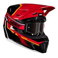 Leatt Шлем кроссовый  7.5 V26 Red + очки Velocity 4.5 в Саратове