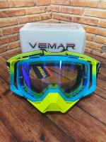 Scout Vemar Маска кросс MJ-1024-1 сине-желтая в Саратове