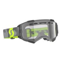 Scott Очки Fury Enduro light grey/neon yellow/clear в Саратове