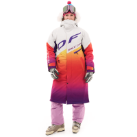 Dragonfly Плащ зимний Race Coat Winter Sunset Woman 2025 Orange - Violet в Саратове