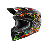 Oneal Шлем кроссовый детский 3Series Youth Crank V.24 красный/ зеленый в Саратове