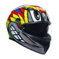 AGV Шлем K3 Birdy 2.0 Grey/Yellow/Red в Саратове