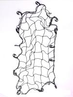 STARKS Сетка багажная NET KVADRO (80/80) Чёрный в Саратове