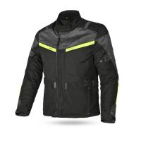Dimox Мотокуртка текстиль Tour Tech Mens Black/Grey/Yellow в Саратове