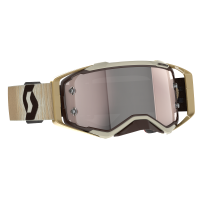 Scott Очки кроссовые Prospect beige/brown/silver chrome works в Саратове