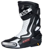 IXS Мотоботы RS-1000 черный/белый в Саратове
