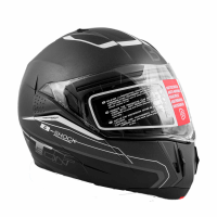 Beon Шлем модуляр B-700 Matt Grey/Black White в Саратове