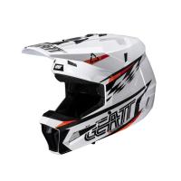 Leatt Шлем кроссовый детский Helmet Kit Moto 3.5 Jr V25 White в Саратове