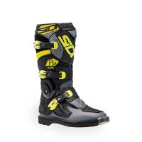 Sidi Ботинки детские Flame Black/Lime/Grey в Саратове