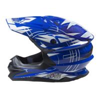 AiM Шлем кроссовый JK803S Blue/White в Саратове