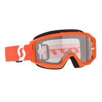 Scott Очки кроссовые Primal clear orange/white clear works в Саратове