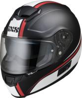 IXS Мотошлем HX 215 2.1 Черно-красно-белый матовый в Саратове