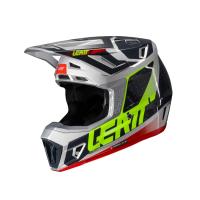 Leatt Шлем кроссовый Helmet Kit Moto 7.5 V25 Steel в Саратове