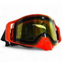 AiM Очки снегоходные с магнитной линзой и подогревом (PRO) 31-103 Accu Heated Orange Glossy в Саратове