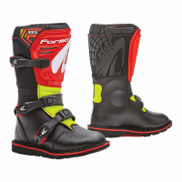 Forma Ботинки кроссовые детские Rock Black/Red/Yellowfluo в Саратове