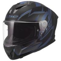 LS2 Мотошлем FF820 Rapid III Xtrem Black Blu Petrol в Саратове