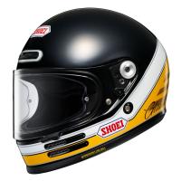 Shoei Мотошлем Glamster 06 Abiding черно-бело-желтый TC-3 в Саратове