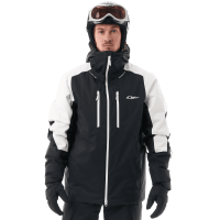 Dragonfly Куртка горнолыжная утепленная Gravity Man White Snow-Black 2025 в Саратове