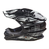 AiM Шлем кроссовый JK803S White/Black в Саратове