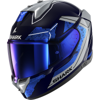 Shark Шлем Skwal i3 Rhad Blue/Chrome/Silver в Саратове