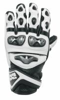 IXS Перчатки RS-400 Kurz Черный/Белый в Саратове