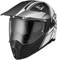 IXS Шлем IXS 208 2.0 Черно-Белый Матовый в Саратове
